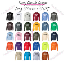 Load image into Gallery viewer, Logo Long Sleeve Printed T-shirt, Your Logo Here Graphic T-shirts, Business Tees, Center Chest Logo, Add Your Logo
